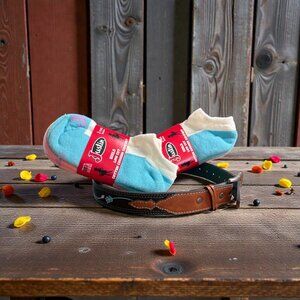 3 Piece Lot Little Girls' Belt and 6 Pair of Medium Socks